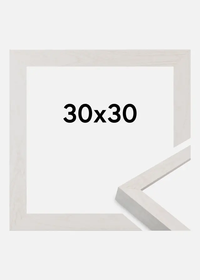 Keret Wells Akrilüveg Fehér 30x30 cm