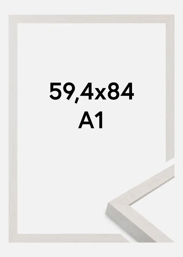 Keret Wells Akrilüveg Fehér 59,4x84,1 cm (A1)