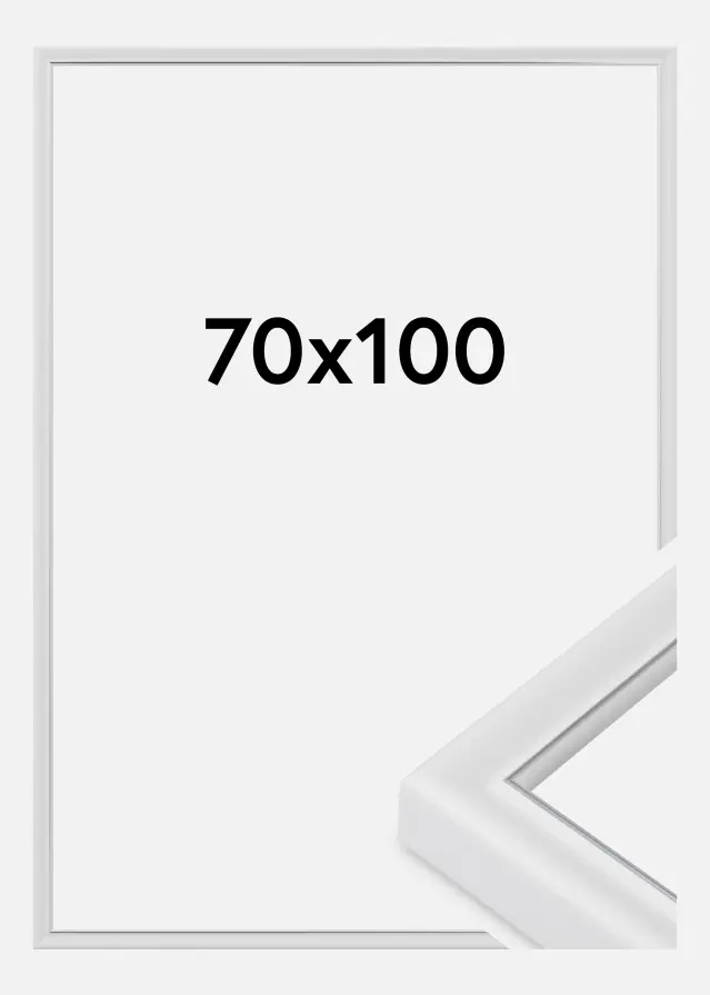 Keret Canterbury Akrilüveg Fehér 70x100 cm