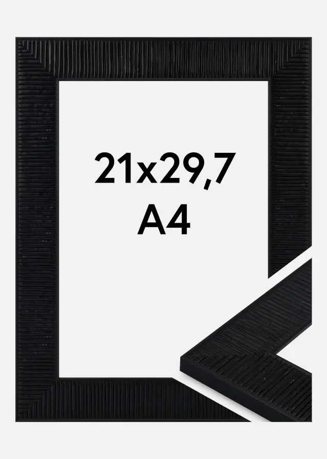 Keret Lund Akrilüveg Fekete 21x29,7 cm (A4)