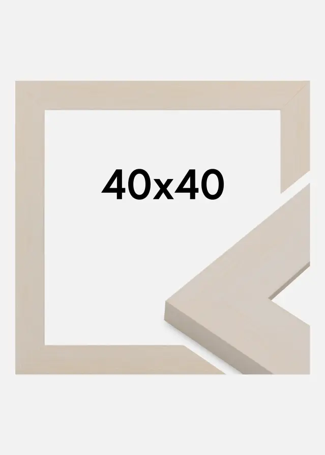 Keret Pembrokeshire Akrilüveg Fehér 40x40 cm