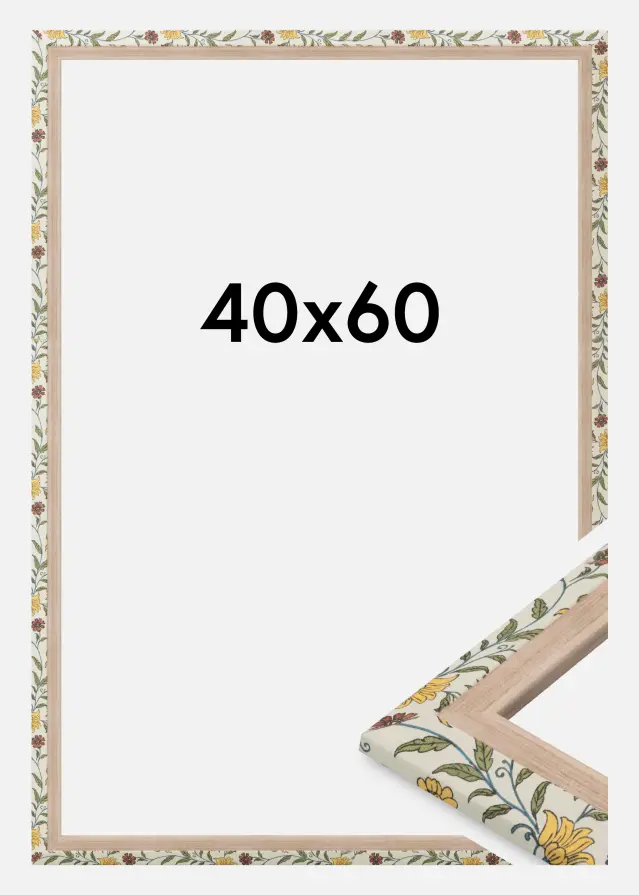 Keret Arco Akrilüveg Virágos Tölgy 40x60 cm