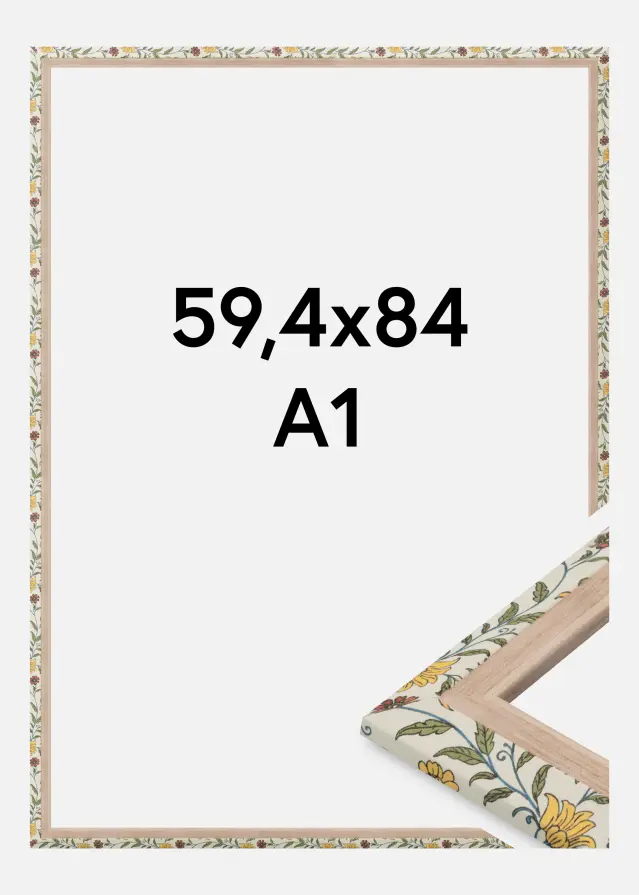 Keret Arco Akrilüveg Virágos Tölgy 59,4x84 cm (A1)