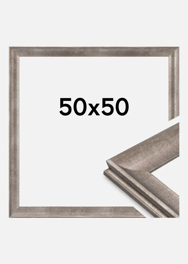 Keret Conca Akrilüveg Ezüst 50x50 cm