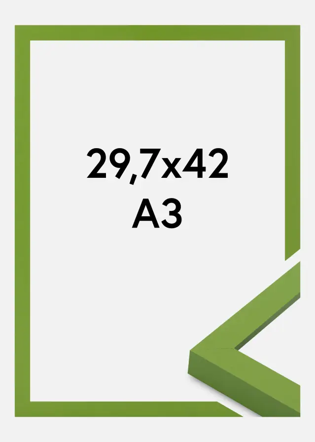 Keret Selection Akrilüveg Lime Green 29.7x42 cm (A3)