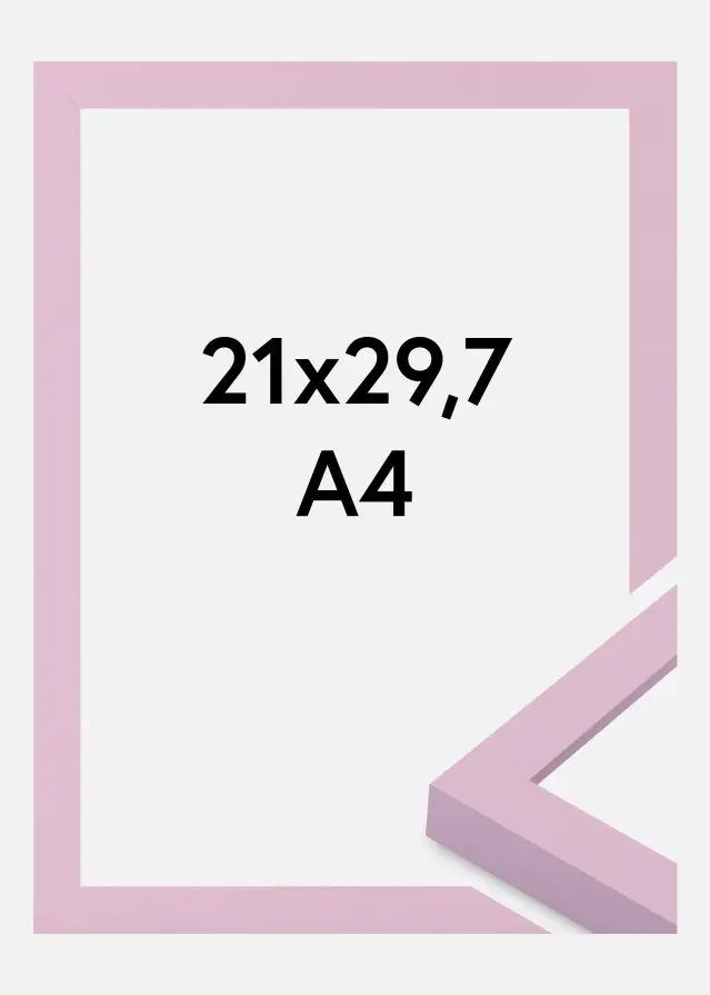 Keret Selection Akrilüveg Pink 21x29.7 cm (A4)