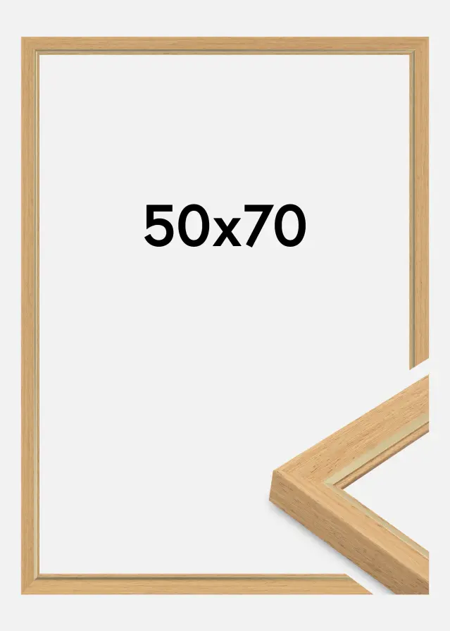 Keret Apex Akrilüveg Bükk 50x70 cm