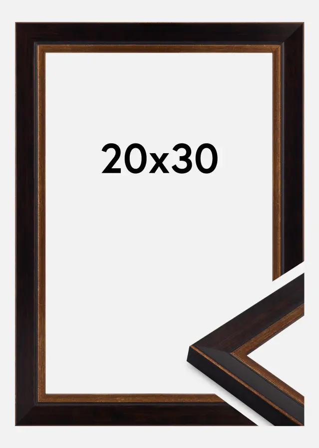 Keret Artur Akrilüveg Fekete 20x30 cm