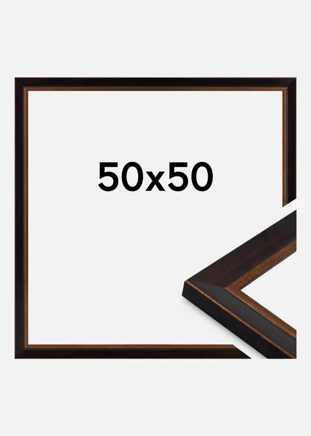 Keret Artur Akrilüveg Fekete 50x50 cm