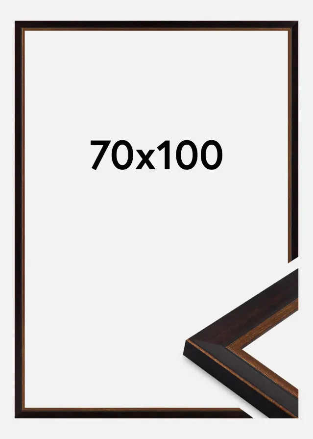 Keret Artur Akrilüveg Fekete 70x100 cm