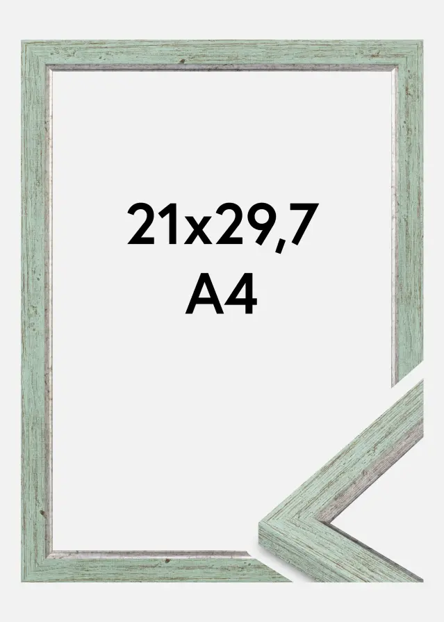 Keret Whitby Akrilüveg Zöld 21x29,7 cm (A4)