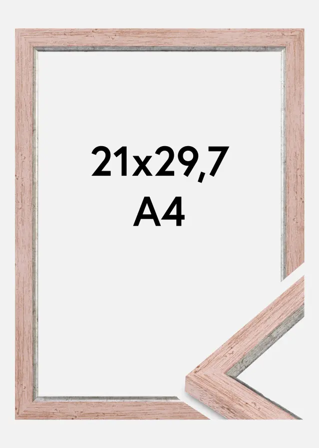 Keret Whitby Akrilüveg Piros 21x29,7 cm (A4)