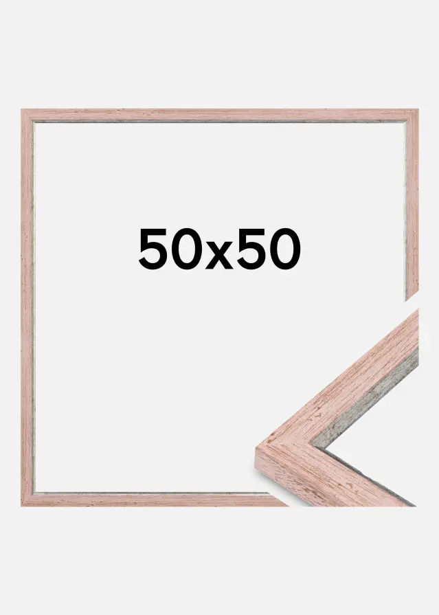 Keret Whitby Akrilüveg Piros 50x50 cm