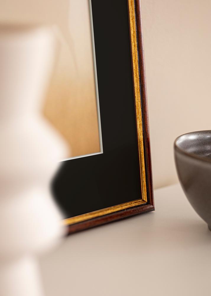 Keret Horndal Barna 35x50 cm - Paszpartu Fekete 24x30 cm