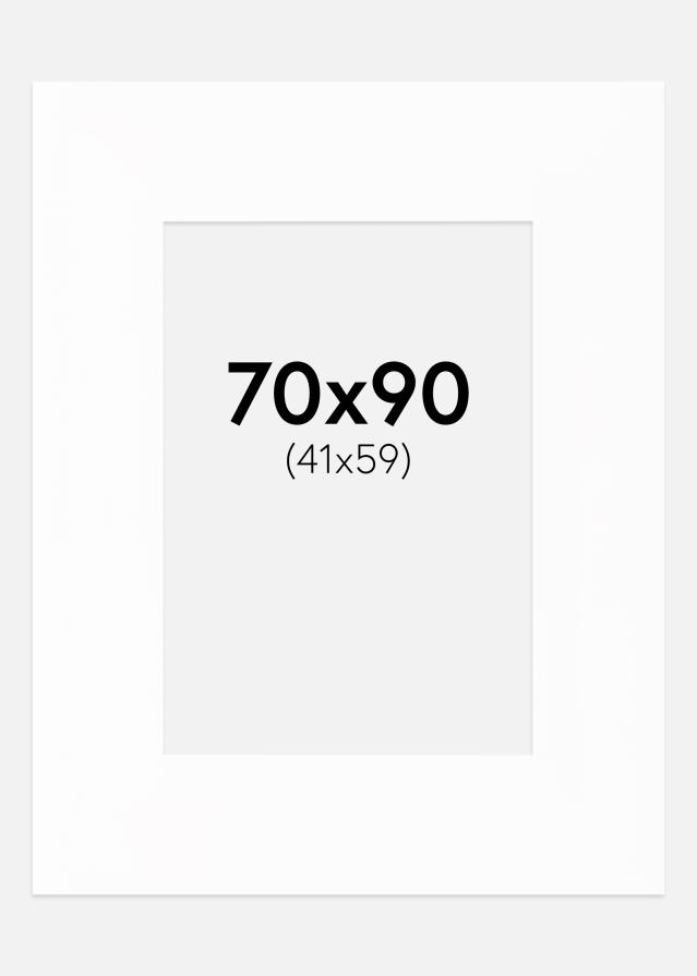Paszpartu Canson Fehér Fehér él 70x90 cm (41x69)
