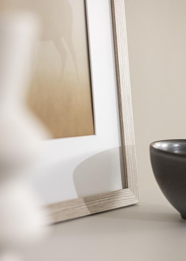 Keret Elegáns Akrilüveg Greige Oak 60x80 cm