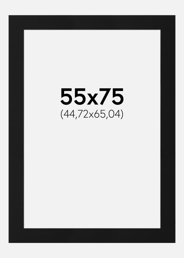 Paszpartu Fekete Standard (Fehér Mag) 55x75 cm (44,72x65,04)