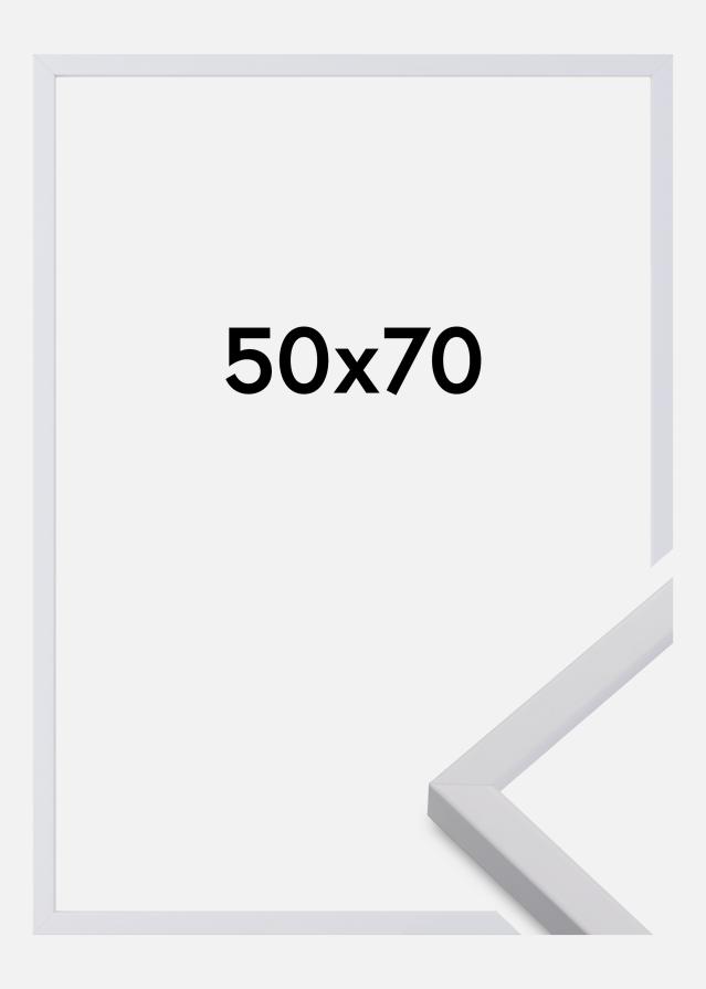 Keret Kizárólagos Fehér 50x70 cm