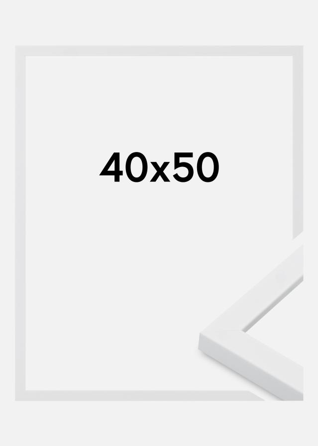 Keret Oban Akrilüveg Fehér 40x50 cm