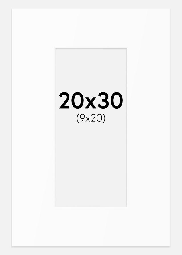 Paszpartu Standard fehér (fehér mag) 20x30 cm (9x20)