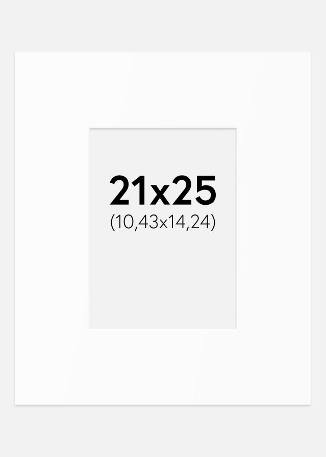 Paszpartu Standard fehér (fehér mag) 21x25 cm (10,43x14,24)