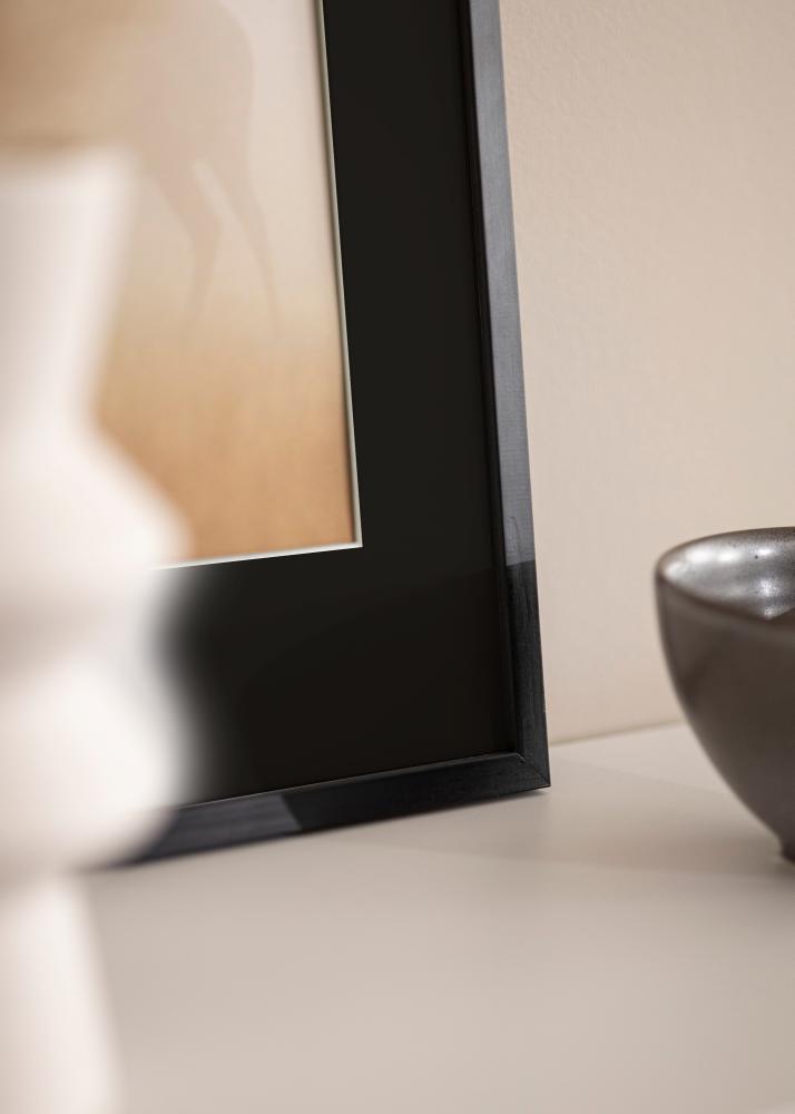 Keret Galant Fekete 40x50 cm - Paszpartu Fekete 12x16 inches