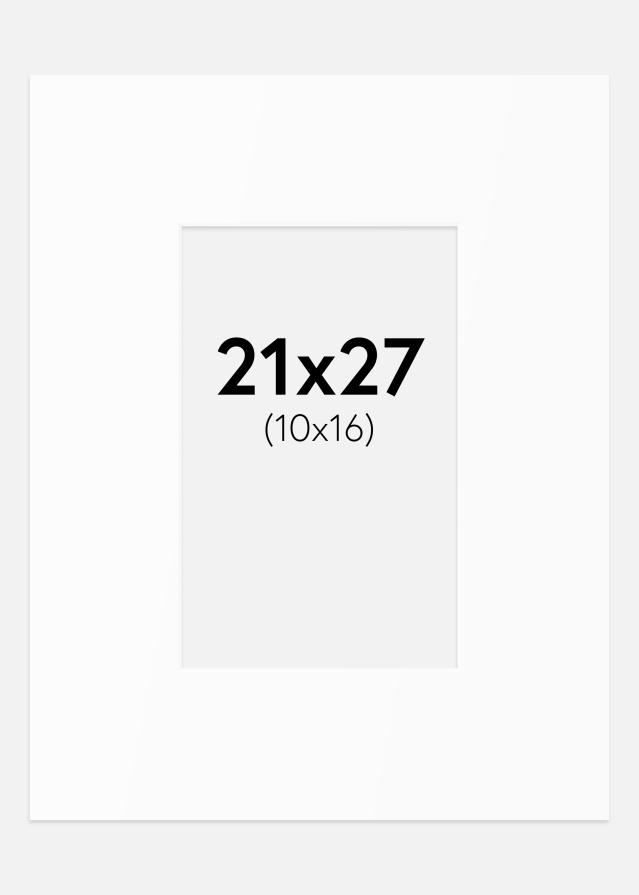 Paszpartu Standard fehér (fehér mag) 21x27 cm (10x16)