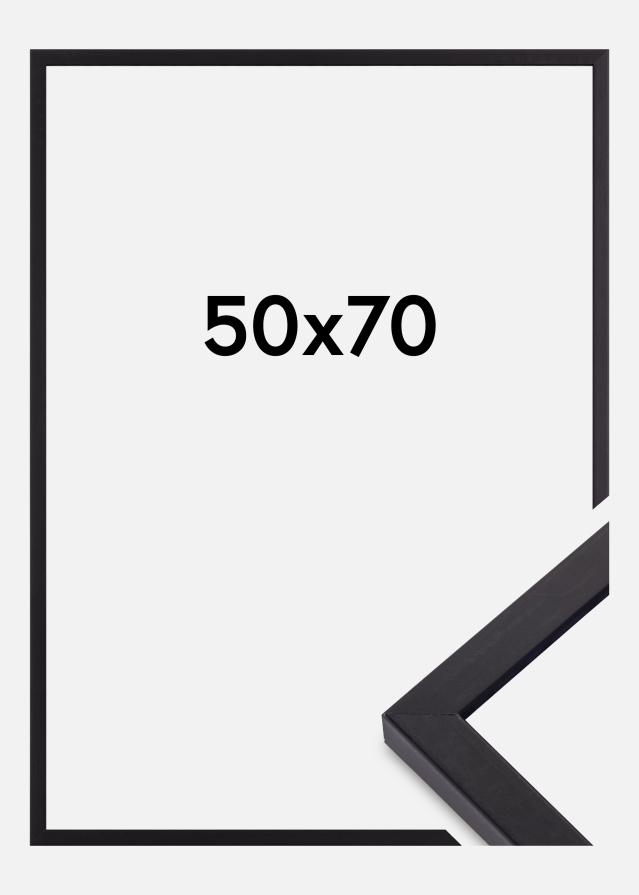Keret Torrance Matt Tükröződésmentes üveg Fekete 50x70 cm