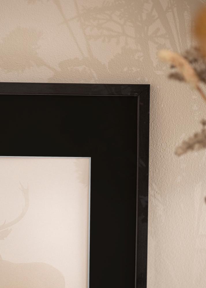 Keret Galant Fekete 40x50 cm - Paszpartu Fekete 12x16 inches