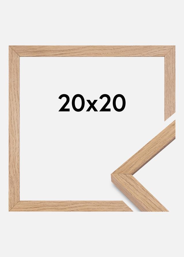 Keret Montgomery Matt Tükröződésmentes üveg Tölgy 20x20 cm