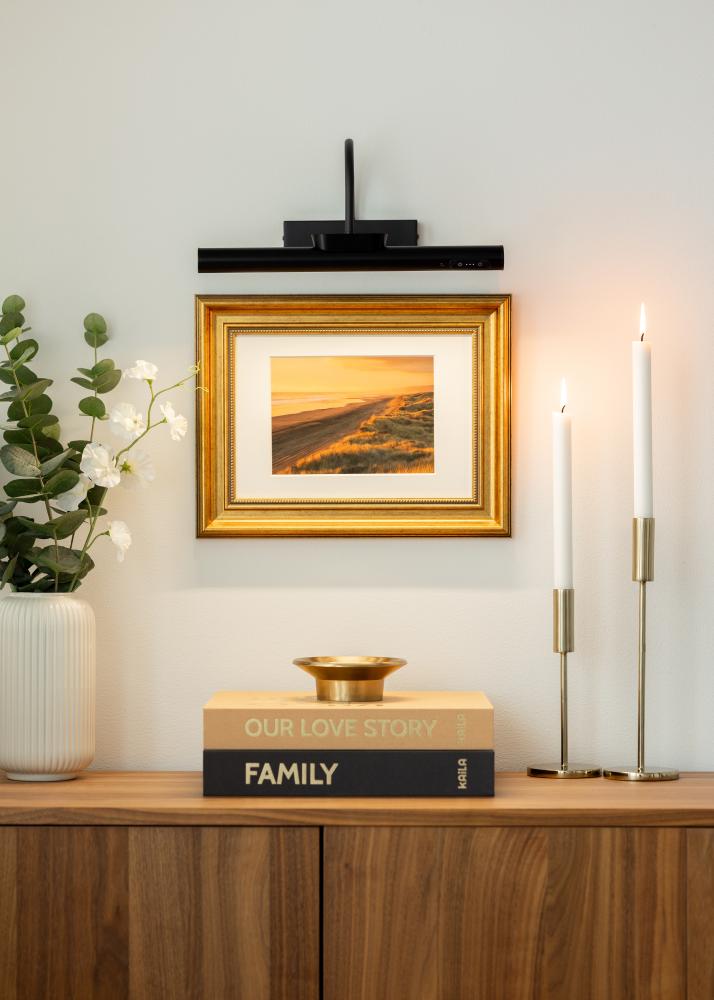 KAILA Spark Elemes Képmegvilágítás 35 cm - Fekete