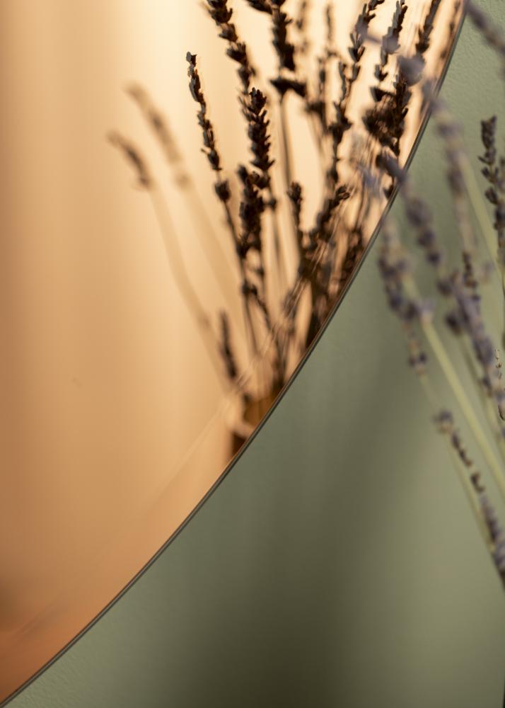 KAILA Kerek Tükör Rose Gold Deluxe 90 cm Ø