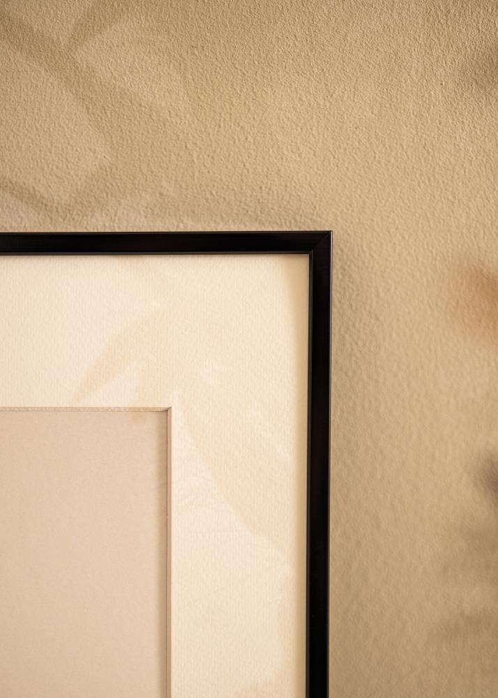 Alumínium keret Akrilüveg Fekete 60x80 cm