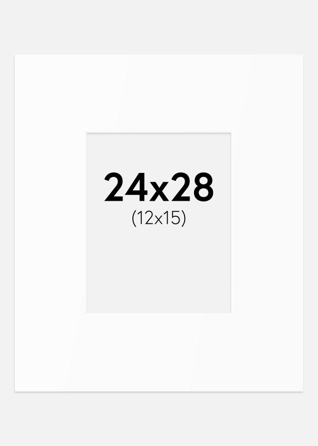 Paszpartu Standard fehér (fehér mag) 24x28 cm (12x15)