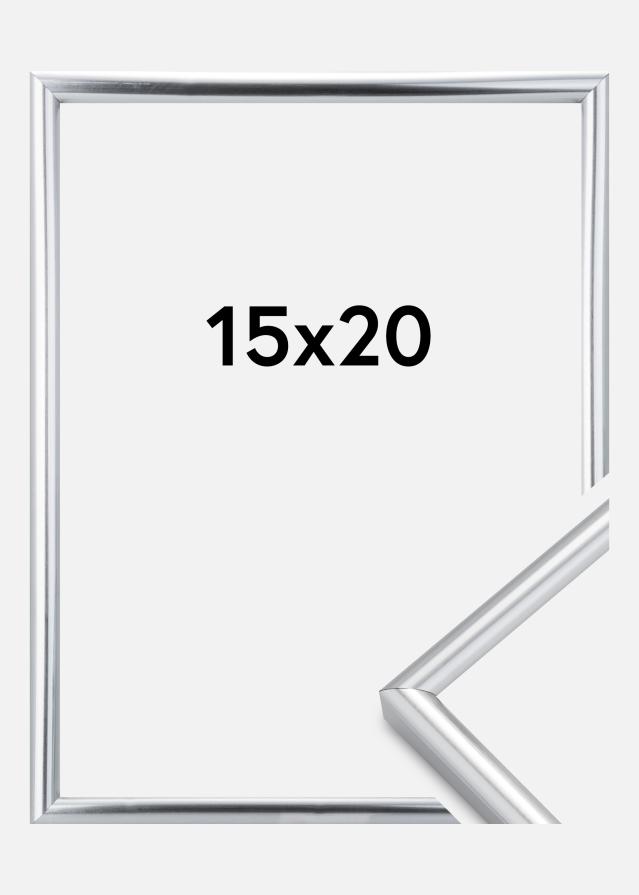 Keret Galeria Ezüst 15x20 cm