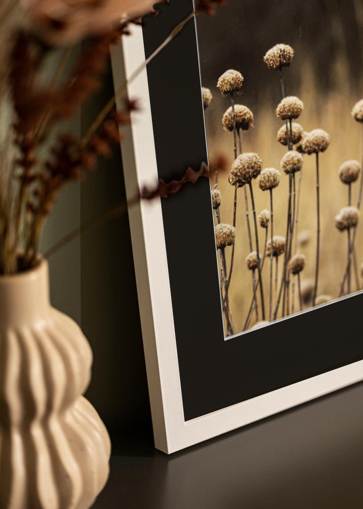 Keret Selection Fehér 40x50 cm - Paszpartu Fekete 30x40 cm