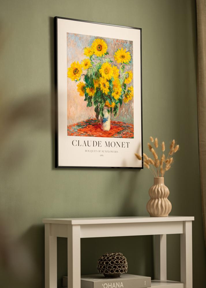 Alumínium keret Akrilüveg Fekete 60x80 cm