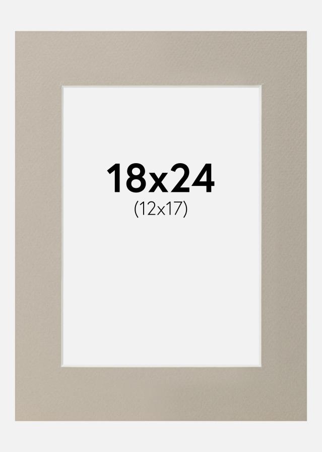 Paszpartu Gyöngyszürke 18x24 cm (12x17)