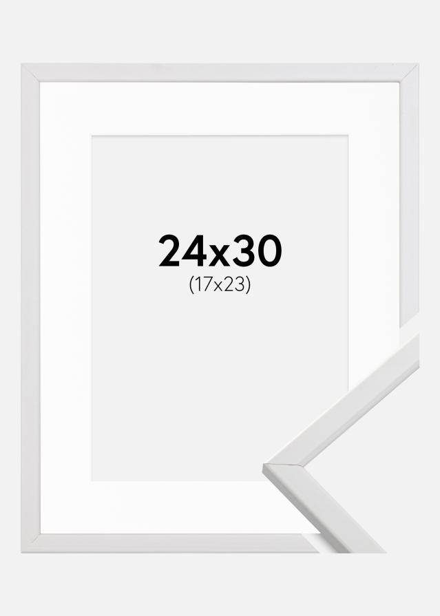 Keret Galant Fehér 24x30 cm - Paszpartu Fehér 18x24 cm