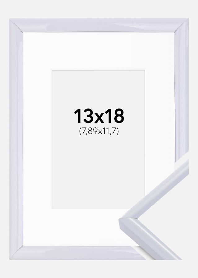 Keret Victoria Fehér 13x18 cm - Paszpartu Fehér 3,5x5 inches