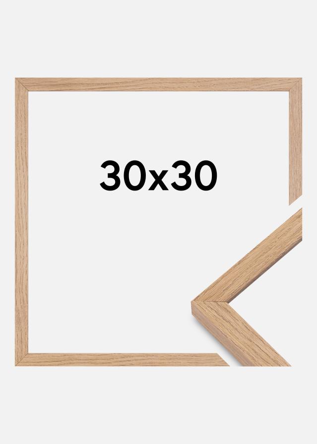 Keret Montgomery Matt Tükröződésmentes üveg Tölgy 30x30 cm