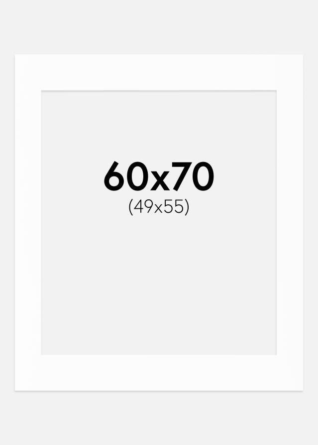 Paszpartu Canson Fehér Fehér él 60x70 cm (49x55)