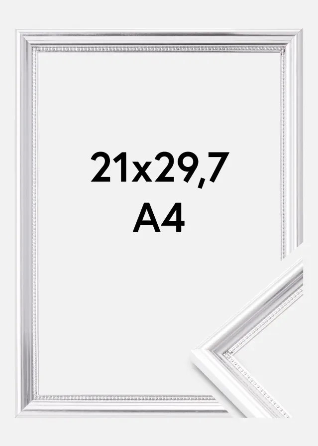 Keret Gala Akrilüveg Ezüst 21x29,7 cm (A4)