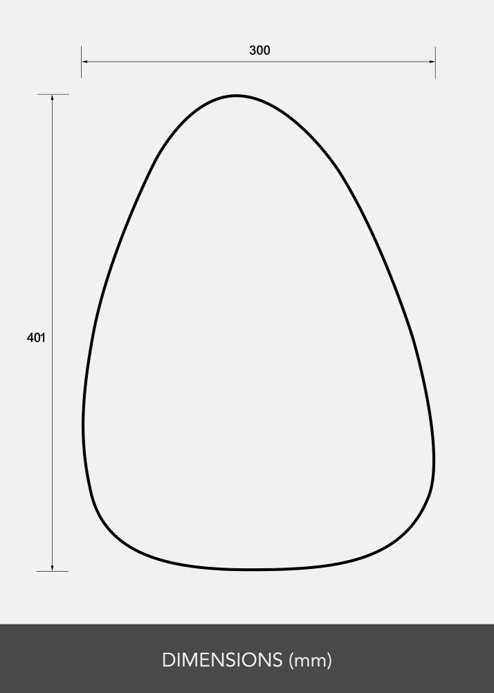 KAILA Tükör Shape I 30x40 cm