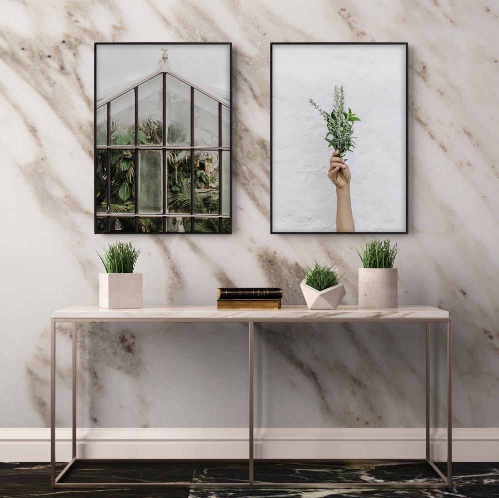 Keret Nielsen Prémium Alpha Csiszolt Fekete 60x60 cm