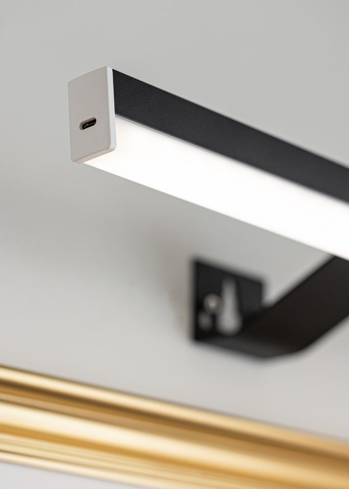 KAILA Glow Elemes Képmegvilágítás 55 cm - Fekete