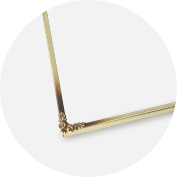 Keret Rosen Fém Arany 18x24 cm