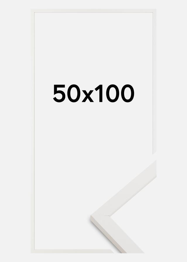 Keret Trendy Akrilüveg Fehér 50x100 cm