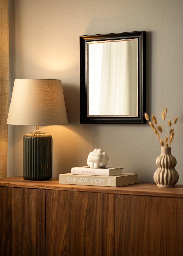 Tükör Åshammar Fekete/Ezüst - Egyéni méret