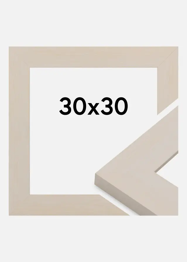 Keret Pembrokeshire Akrilüveg Fehér 30x30 cm
